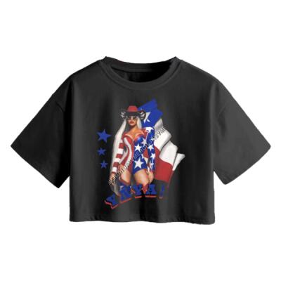 Beyonce Yaya Crop Top Miniatura