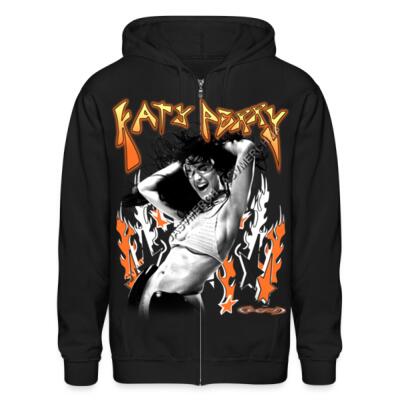 Katy Perry Fire Zip Up Hoodie Miniatura