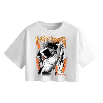 Katy Perry Fire Crop Top Miniatura