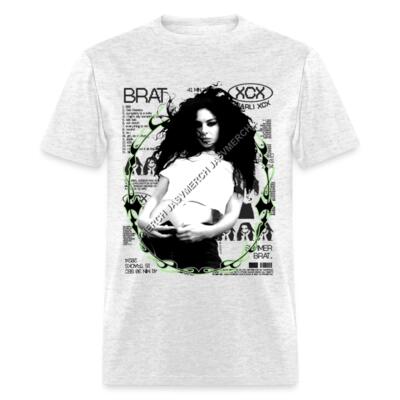 Charli XCX BRAT ALBUM Playera Regular Miniatura