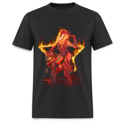 Cowboy Carter Firestar Playera Regular Miniatura