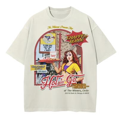 Chappell Roan HOT TO GO Oversized Peso Completo Miniatura