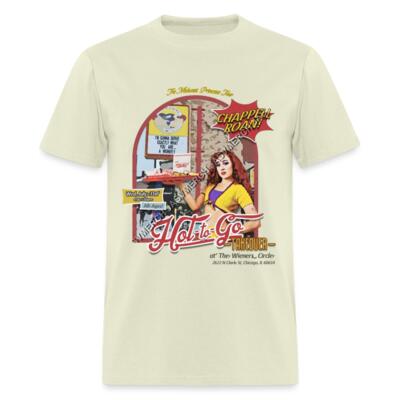 Chappell Roan HOT TO GO Playera Regular Miniatura