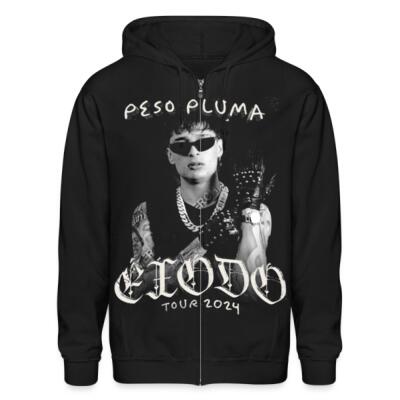 Peso Pluma Exodo Zip Up Hoodie Miniatura