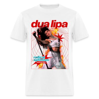 Dua Lipa Radical Optimism Summer Tour Playera Regular Miniatura
