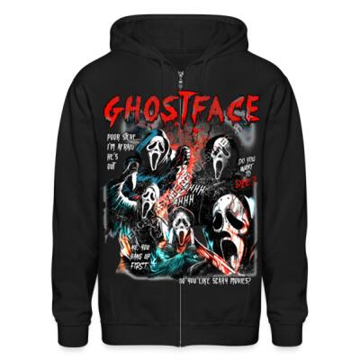 GHOSTFACE Zip Up Hoodie Miniatura