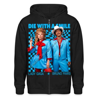 DIE WITH A SMILE DUO Zip Up Hoodie Miniatura