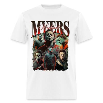 Michael Myers Playera Regular Miniatura