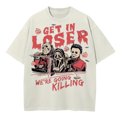 Get In Loser We're Going Killing Oversized Peso Completo Miniatura
