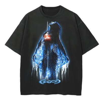 KP 143 Blue Drip Oversized Peso Completo Miniatura