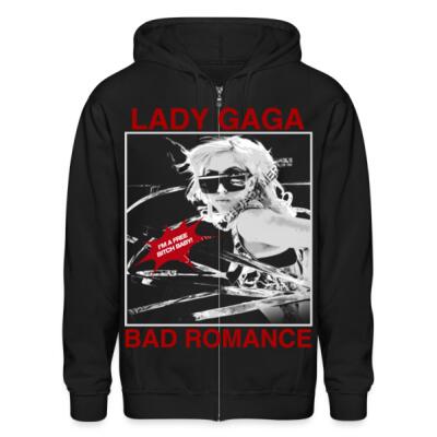 Bad Romance Zip Up Hoodie Miniatura