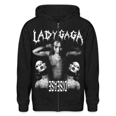 Lady Gaga Disease Zip Up Hoodie Miniatura