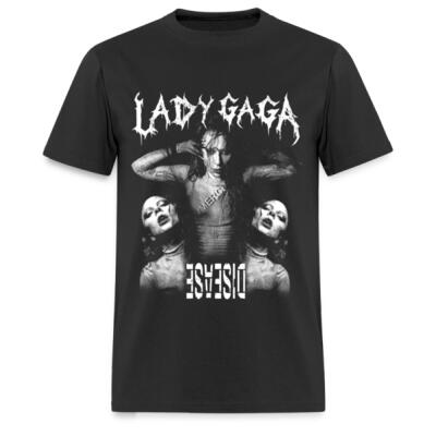 Lady Gaga Disease Playera Regular Miniatura