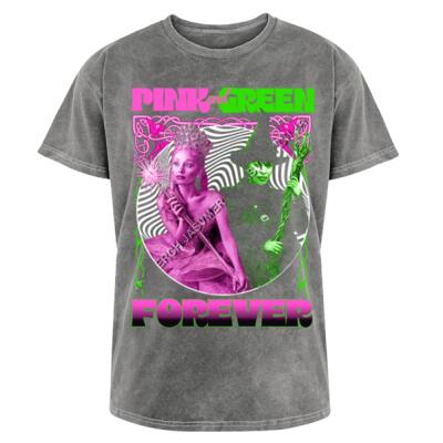 PINK AND GREEN FOREVER Acid Wash Miniatura