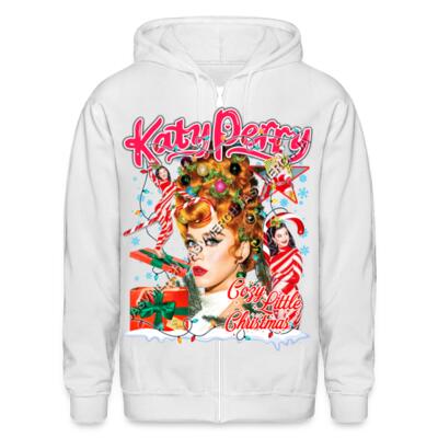 Katy Cozy Little Christmas Zip Up Hoodie Miniatura