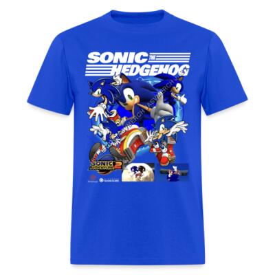 Sonic The Hedgehog Playera Regular Miniatura