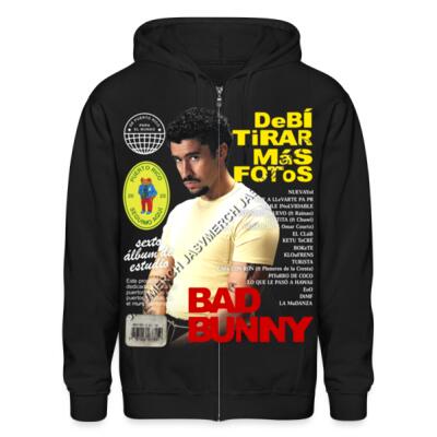 BAD BUNNY DTMF Zip Up Hoodie Miniatura