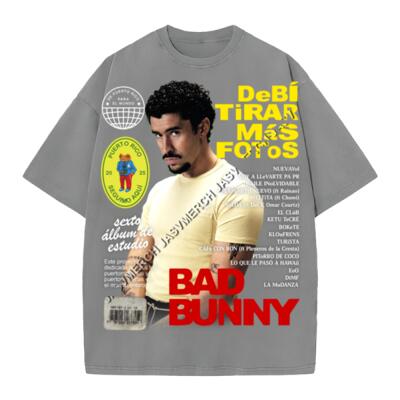 BAD BUNNY DTMF Oversized Peso Completo Miniatura