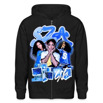 SZA Zip Up Hoodie Miniatura