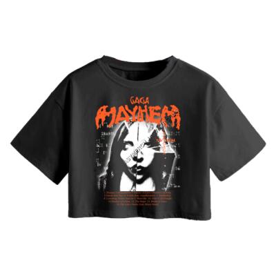 MAYHEM FIRE Crop Top Miniatura