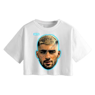 Zayn Face Crop Top Miniatura