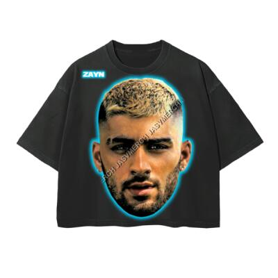 Zayn Face Oversized Peso Completo Boxy Fit Miniatura