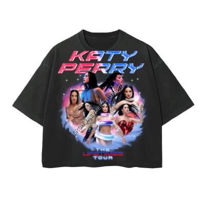 KP LIFETIMES TOUR Oversized Peso Completo Boxy Fit Miniatura