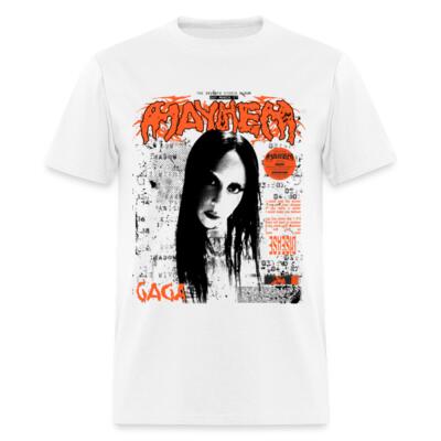 Mayhem White Playera Regular Miniatura