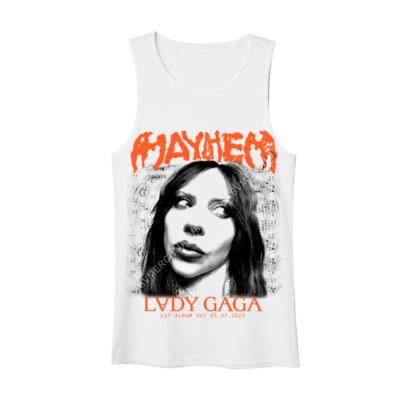 Mayhem White 2 Tank Top Miniatura