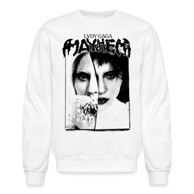 Mayhem White Cover Sueter Miniatura