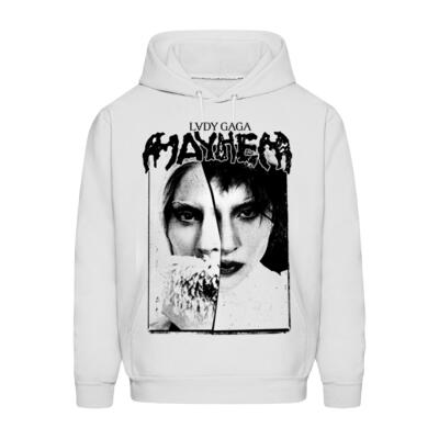 Mayhem White Cover Sudadera Miniatura