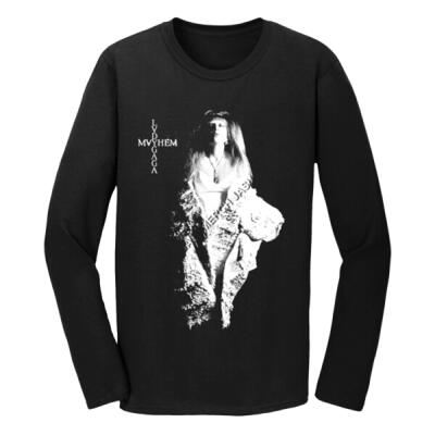 Mayhem Black White Manga Larga Miniatura