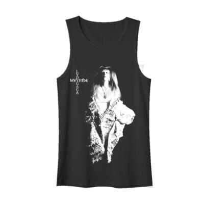 Mayhem Black White TANK TOP Miniatura