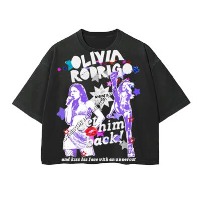 Olivia Rodrigo Oversized Peso Completo BOXY FIT Miniatura