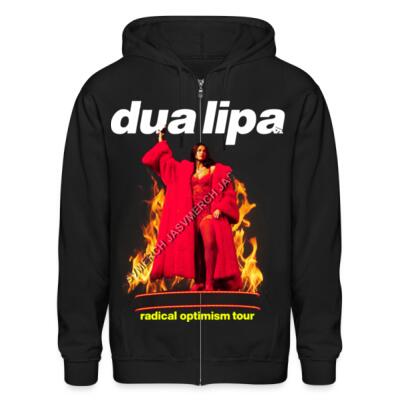 Dua Lipa Radical Optimism Tour Zip Up Hoodie Miniatura