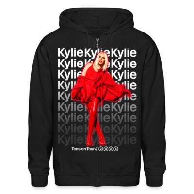KYLIE tension tour 2025 Zip Up Hoodie Miniatura