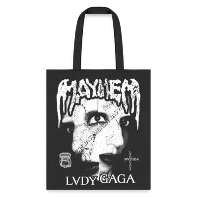 Mayhem Dark Tote Bag Miniatura