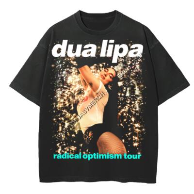 Dua Lipa Radical Optimism Tour Oversized Peso Completo Miniatura