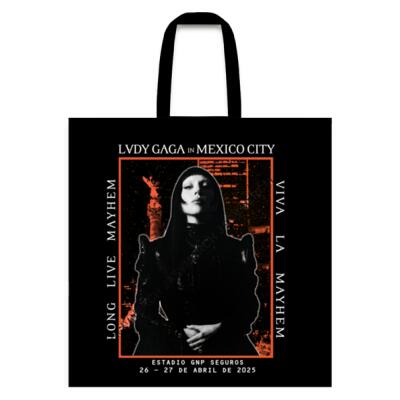 Lady Gaga Mexico City MAXI Tote Bag Miniatura