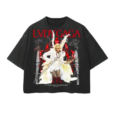 Gaga Bad Romance Mayhem Oversized Peso Completo BOXY FIT Miniatura