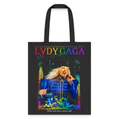 LADY GAGA How Bad Do U Want Me Tote Bag Miniatura