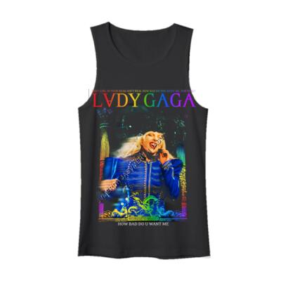 LADY GAGA How Bad Do U Want Me Tank Top Miniatura