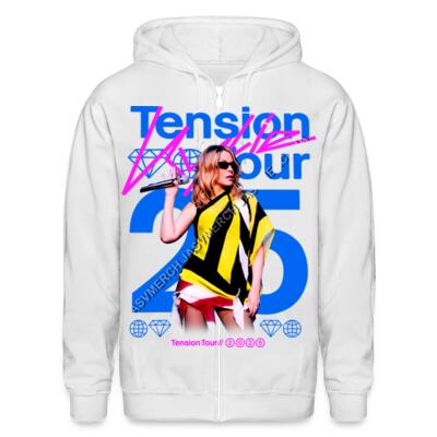 Kylie Tension Tour 25 Zip Up Hoodie Miniatura