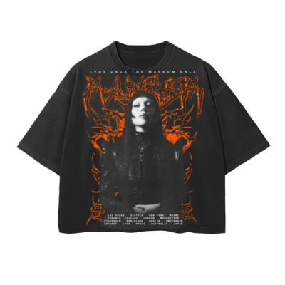 Mayhem Ball Tour 25 Oversized Peso Completo Boxy Fit Miniatura