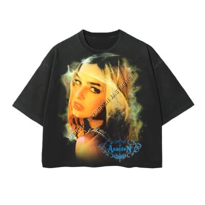 Addison Rae Oversized Peso Completo Boxy Fit Miniatura