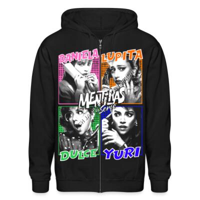 MENTIRAS Zip Up Hoodie Miniatura