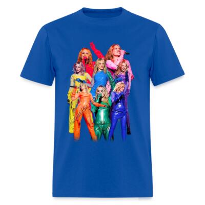 Kylie Tension Tour Rainbow Playera Regular Miniatura