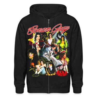 Conan Gray Zip Up Hoodie Miniatura