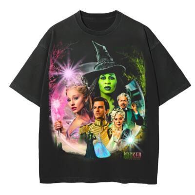 Wicked For Good Poster Oversized Peso Completo Miniatura