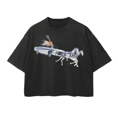 Sleighyonce Silver Oversized Peso Completo BOXY FIT Miniatura